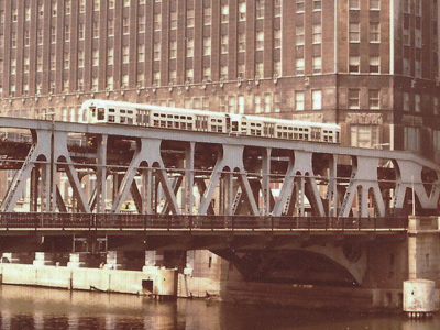 L Train Crossing River
